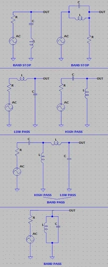 LC filter schematic